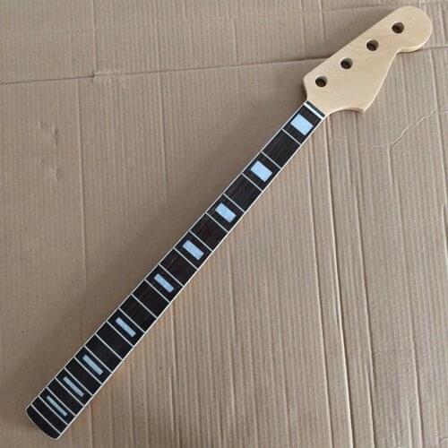 Maple 20 Fret J Bass Guitar Neck 4 string bass neck rosewood fingerboard gloss