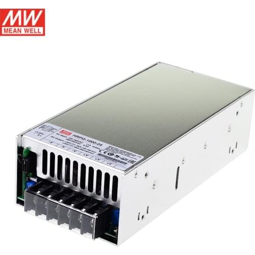 MEAN WELL HRPG-1000-24 1000W 24V Switching Power Supply 110V/220VAC to 24V DC 42A 1000W Meanwell Power Unit Transformer SMPS PFC