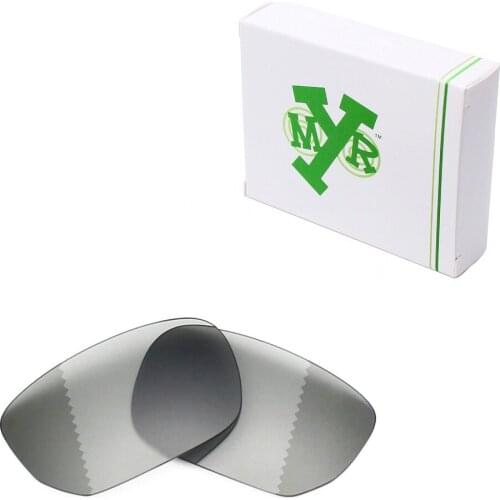 Mryok POLARIZED Replacement Lenses for Oakley Style Switch Sunglasses Grey Photochromic