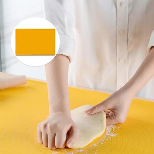3-Piece Set Of Food-Grade Silicone Cutting Spaghetti Cake Tool Cutting Noodles Kneading Non-Stick Flour Mat Thickened With Scale