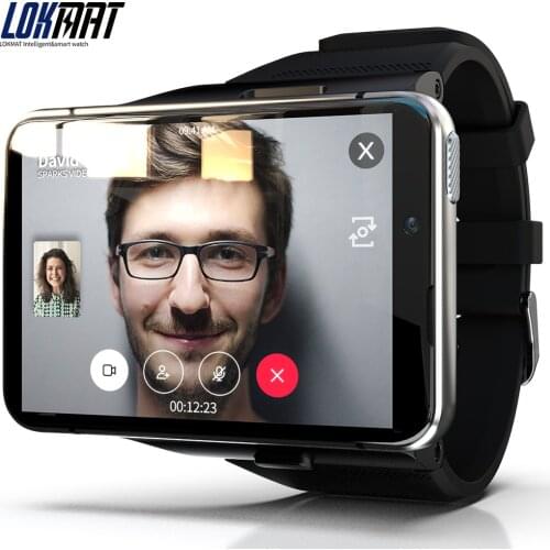LOKMAT APPLLP MAX Smart Watch Dual Camera GPS 4G WIFI Watches 2.88 Inch Touch Screen Sports Gaming Watch for Men Women