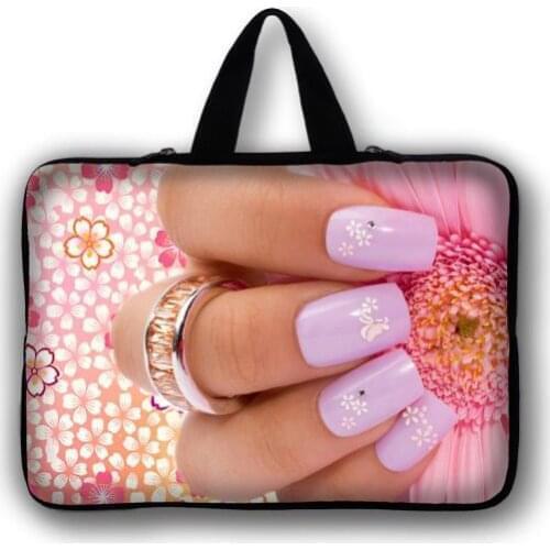 Fingernail Laptop Bag 12",13",14",15",15.6",13.3,15.4,Sleeve Cover Case For Macbook Air Pro Compute PC,Dropship