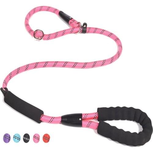 Reflective Traction Rope for Dogs Double Handshake Dog Leash Explosion-proof Dog Chain Labrador Golden Retriever Pet Supplies