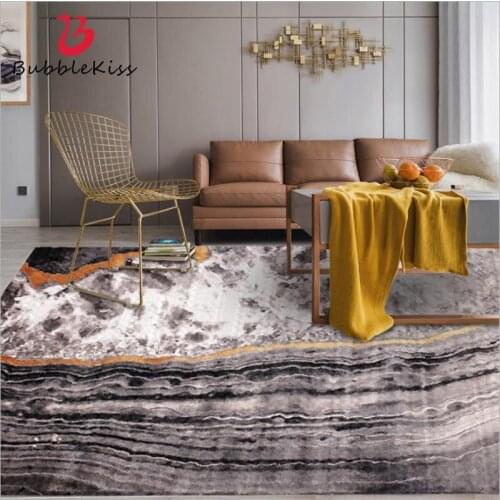 Bubble Kiss Modern Art Abstract Stone Pattern Carpets For Living Room Anti-wrinkle Home Bedroom Decor Rugs Non-slip Floor Mats