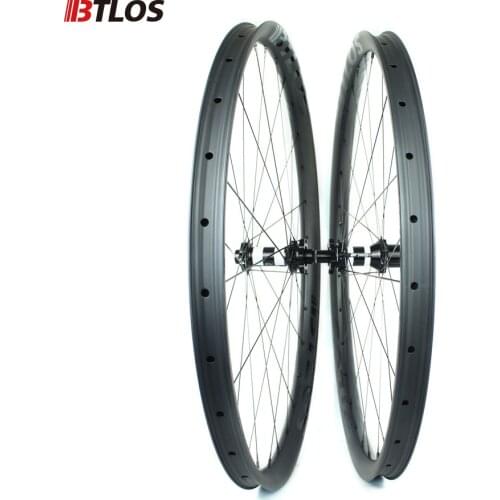 Asymmetric carbon wheels 29er 30mm inner width with DT SWiss hubs light wheels - WM-i30A-9