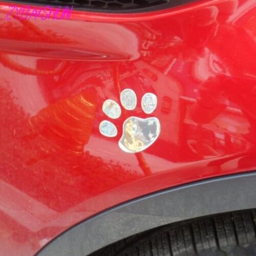 Car sticker classy design paw 3D animal Cat Bear traces stickers for Mercedes-Benz all class A B C E S G M ML CL CLK CLS GL GLK