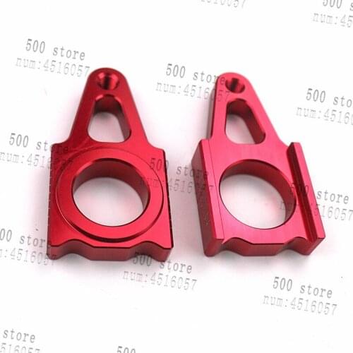 CNC Rear axle Slider blocks Spindle Chain Adjuster Falling Protection cap for honda crf 450 crf 250 CR125 Motorcycle