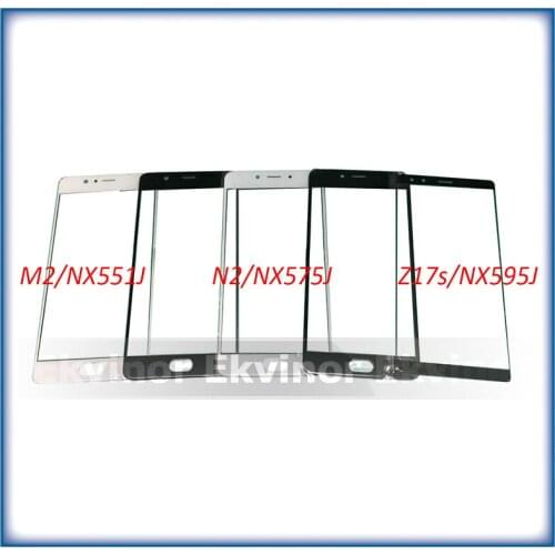 Ekvinor High Quality Front Glass Lens for ZTE M2 NX551J N2 NX575J Z17s NX595J Touch Screen Top Lens LCD Outer Panel