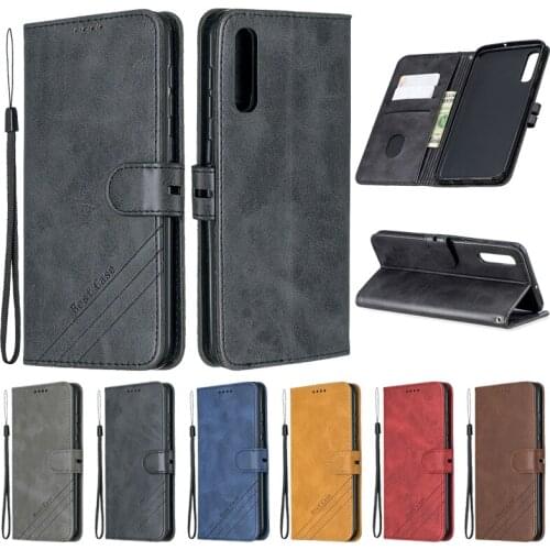 For Samsung Galaxy A50 Case Leather Flip Case sFor Samsung A50 A10 A20 A30 A40 A70 A80 A90 A60 A20e Magnetic Phone Cover Capa