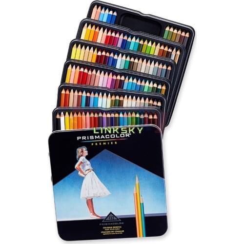 Prismacolor Premier 132 150 color 4.0MM soft core color drawing pencil oil pencil Sanford Prismacolor Soft Core Colored Pencils