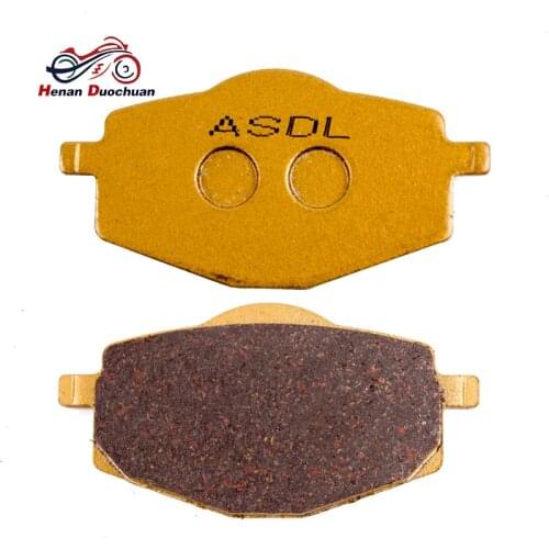 Motorcycle Rear Brake Pads made of Ceramic Fiber For CCM XTR250 For CF MOTO CF 125 150 250 For YAMAHA TZR 50 TDR 125 XT 600 #b
