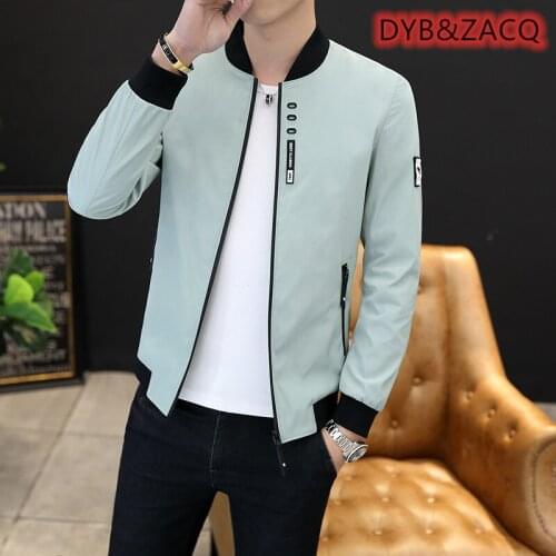 Mens Jacket Spring 2021 new young Korean slimming fashion casual outer clothes mens spring and autumn jacket 3XL