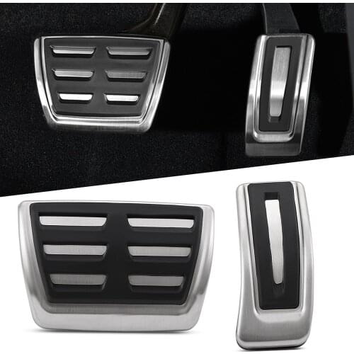 LHD 2pcs/set Sport Fuel Brake Pedal For Audi A4 A4L A6L A7 S7 A8 S4 RS4 A5 S5 RS5 8T Q7 Q5 SQ5 8R/FOR Porsche Macan Cayenne