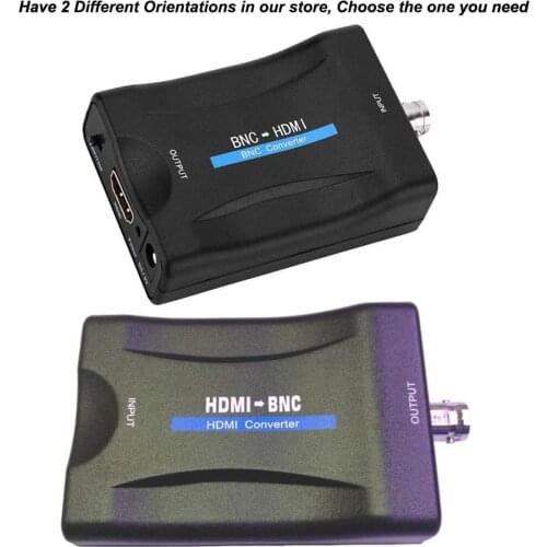 HDMI to BNC converter adapter BNC to HDMI converter for DVD PC PS4 Camera
