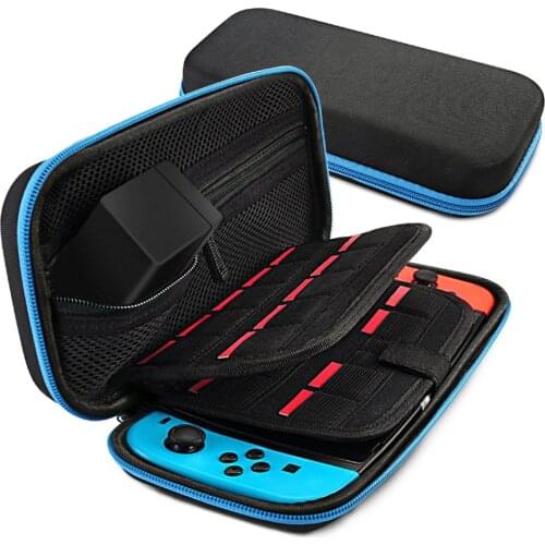 Portable Hard Shell Waterproof Case Switch EVA Carrying Storage Bag For Switch Console Protective Tote Bag Game Accessories