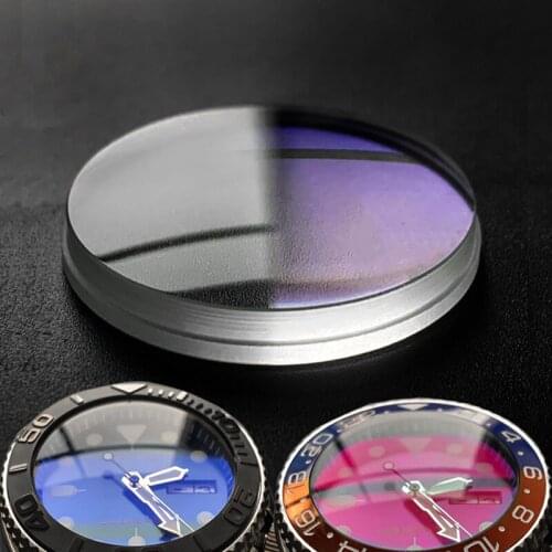 31.5mm Single/Double/Plan dome double domed with stepped edge MOD Mineral glass for Seiko brand SKX007 Watch crystal watch Parts