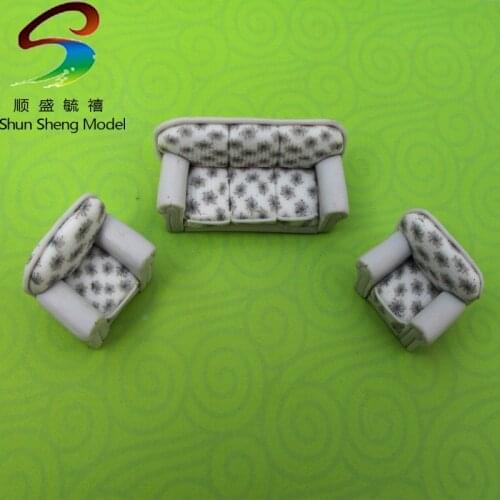VSF13 Inner Landscape Scenery Model Sofa for Architecture layout scale 1:25--1:50