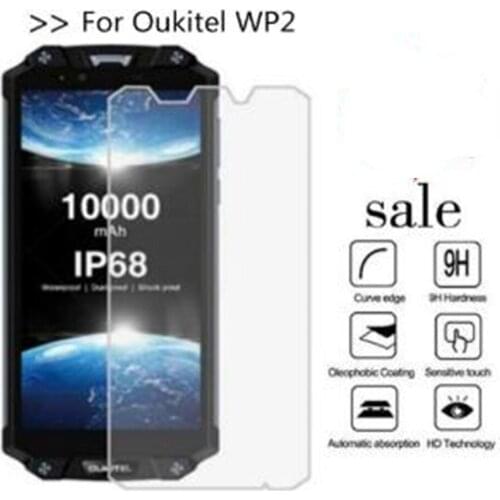 Tempered Glass For Oukitel WP2 Screen Protector Explosion proof Ultra-thin Front Film For Oukitel WP2 Cover Glass Film