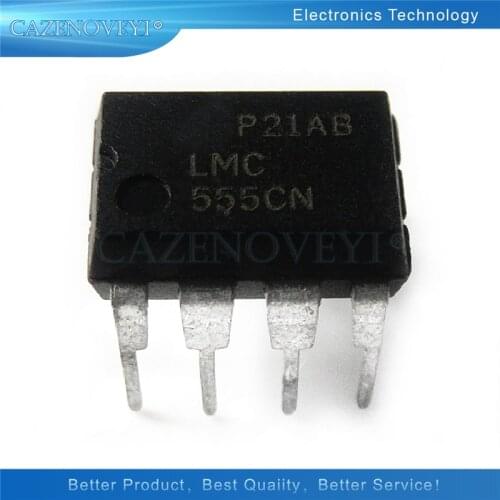 10pcs/lot LMC555CN LMC555 DIP-8 In Stock