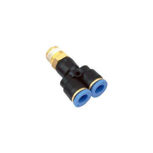 SPX10-01/SPX10-02/SPX10-03/SPX10-04 screw thread Type Y joint,Pneumatic component,pneumatic quick connector,air tools,10 PCS