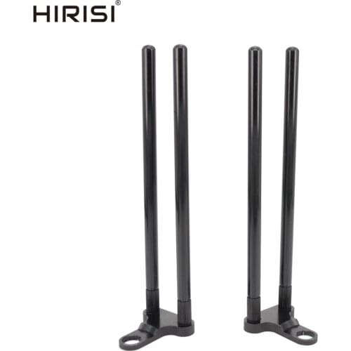 2 x Fishing Snag Bars Ears Aluminium alloy Black for Bite Alarms 165mm Fishing tackle