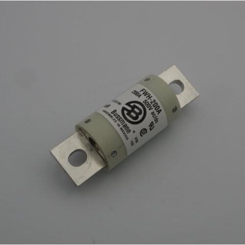 3PCS FWH-200A Fuse Power Link Fuse 200A 700V Ceramic Fuse for the Short Circuit Protection of the Motor