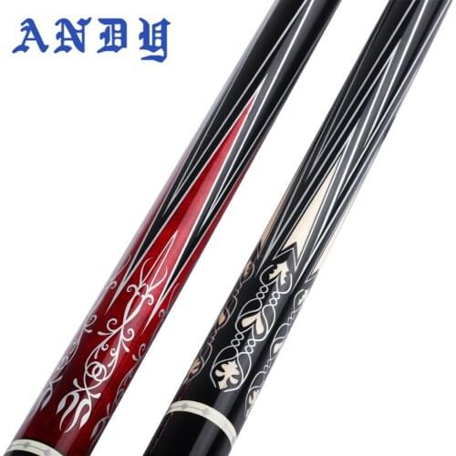ANDY Billiard Carom Cue 3 Cushion Cue Professional 12mm Tip 142cm Carom Taper Cue Maple Handmade Billiards Stick Cue Libre Cue