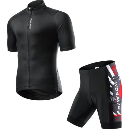 Quick-Drying Non-Slip Cycling Jersey Set MTB Road Bike Cycling Suit MTB Pants And Short Sleeve Cycling Equipment