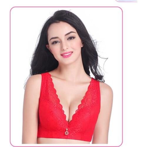 C D E Cup Plus Size Bra Sexy Lace Bras For Women Fashion Large Size Push Up Bralette Lingerie Ultrathin Brassiere Underwear