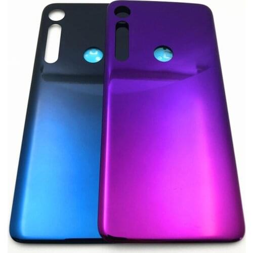 For Motorola Moto One Macro XT2016-2 Back Battery Cover Housing Replacement Parts + Adhesive Sticker