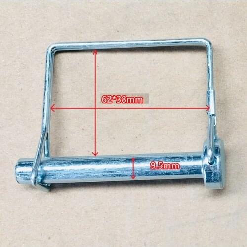 EGO TRAILER trailer square hitch pin lock, Diameter,3/8" (9.5mm) TRAILER PARTS TWO PCS 2PC/lot