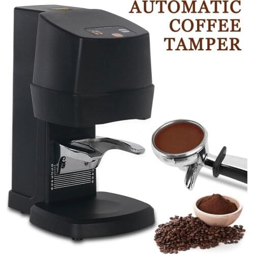 Electric 58MM Coffee Tamper Machine Automatic Flat Press Grinder Coffee Bean Powder Weight Adjusting Espresso Coffee Press