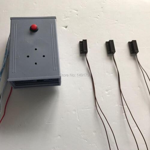 Tangram game props tools magnets Same time version to release lock real life Room Escape puzzles open the magnetic lock