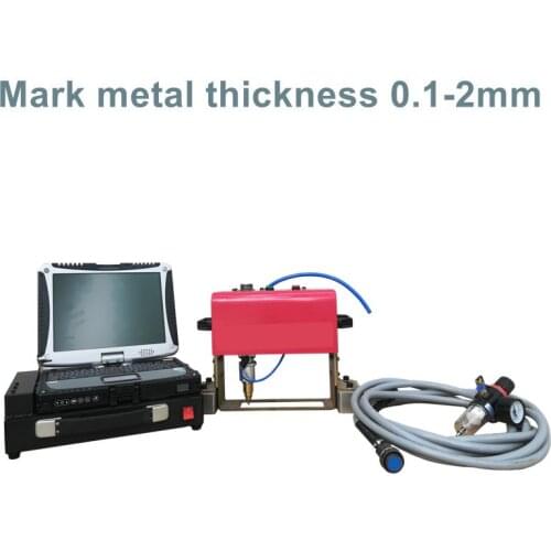 China metal engraving numbering Pneumatic marking machine on chassis number pneumatic marking machine name tag engraving machine