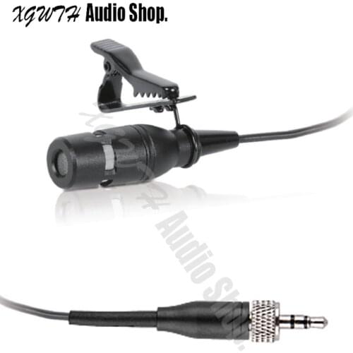Condenser Hypercardioid Collar Clip Lavalier Lapel Microphone Mic for Sennheiser G1 G2 G3 Wireless Bodypack Transmitter System