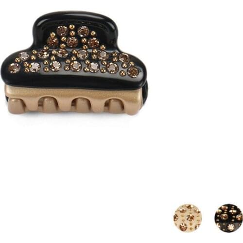 French Styles Hair Claw Clip for Women Lady Small Hair Claw Hair Accessory - Cellulose Acetate Hair Ornament for Everyday Tiara