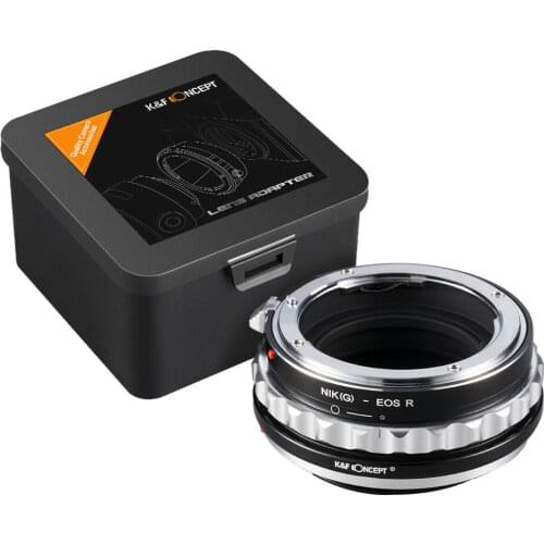 New K&F Concept adapter for Nikon G D AIS Auto mount lens to Canon EOS RF camera EOS R5 EOS R6 free shipping