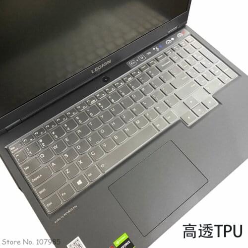 High Clear TPU Keyboard Cover Protector Skin For LENOVO LEGION 5 PRO 16 inch (16") AMD / LEGION 5 5i 2021 gaming laptop 2020