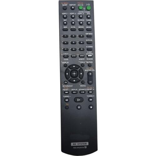 RM-AAU019 Replace Remote Control For SONY AV System RM-AAU020 HT-DDW670 HT-DDW670T STR-K670P HT-DDW1600 RM-AAU017 RM-AAU006