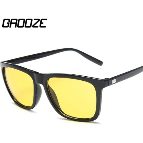 GAOOZE Square Men Sunglasses for Women 2021 Retro Brand Designer Car Driving Sun Glasses Shades for Men Male Gafas De Sol YJ047