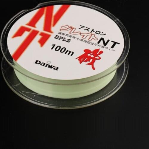 Super Strong Wear Fishing Line Luer 100m White Nylon 1.0 - 8.0 # Rock Fishing Nylon Line Fresh/Salt Water Sports equipment