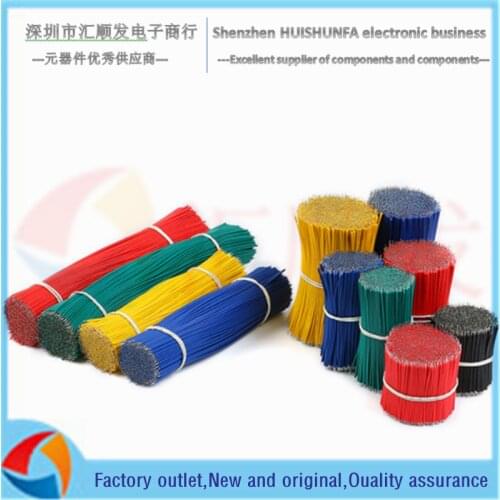 100PCS!!! Wire jumper welding wire wire electronic connection wire double-ended tin plated 22AWG 6/10/20CM