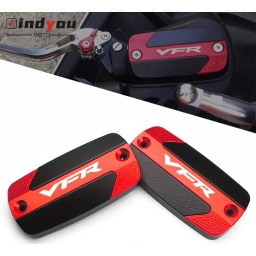 Motorcycle Accessories Front Brake Cylinder Fluid Reservoir Cover Cap For Honda vfr 800 VFR800F VFR800X VFR1200X Crosstourer