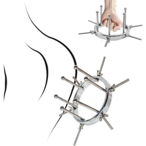 Bdsm Sex Toys For Men Women Adjustable Anal Dilator Vaginal Anus Expander Speculum Sextoys Metal Butt Plug Fisting Sex Machine