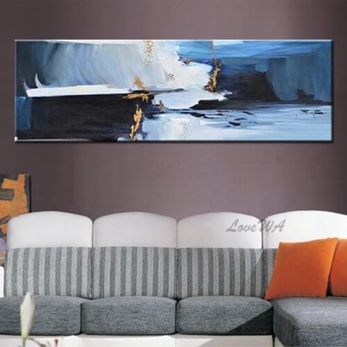 Large Size Abstract Handmade Canvas Oil Painting Home Decorative Items Wall Art Wall Pictures Artwork for Living Room Decor