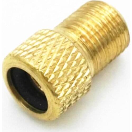 FTW 2pcs Pump Bicycle Convert Presta to Schrader Copper Bike air Valve Adaptor adapters wheels gas nozzle Tube Tool BT3071