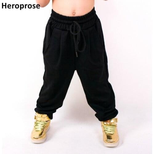 Heroprose New Fashion Childrens clothing Unisex Kids hip hop harem trousers Jazz dance Casual pants