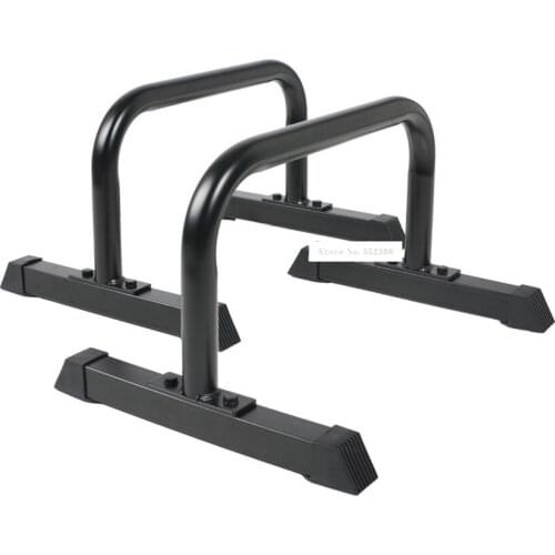 QH013 Multifunctional Indoor Handstand Split Parallel Rod Outdoor Fitness I-Shaped Push-Up Support Stand Frame Square Pipe Foot