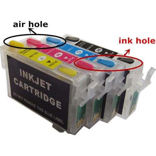 1set 73 73N T0731N T0731 -T0734 refillable ink cartridge for epson CX3900 CX5900 CX4900 CX4905 CX3905 printers Auto reset chip