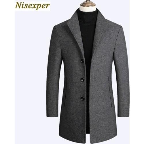 Мужские осенние пальто Nisexper China At AliExpress